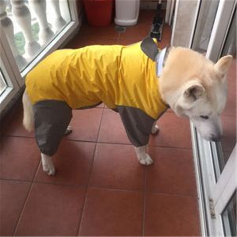 Dogs all-inclusive raincoat
