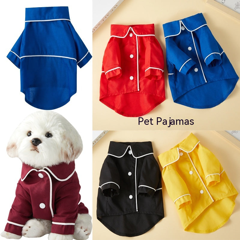 Pet Pajamas Dog Pajamas Small Dog Cat Clothing