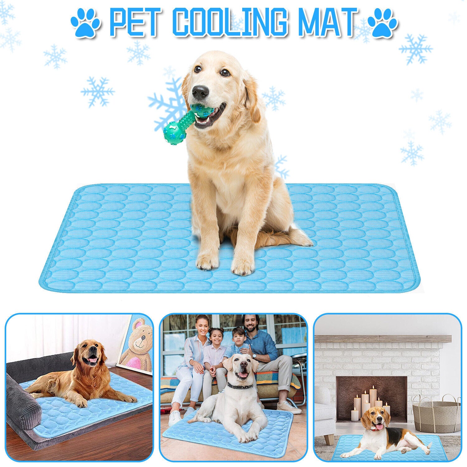 Pet Cooling Mat Cool Pad Cushion Dog Cat Puppy Blanket For Summer Sleeping Bed Dog Cooling Bed Pet Cooling Mat