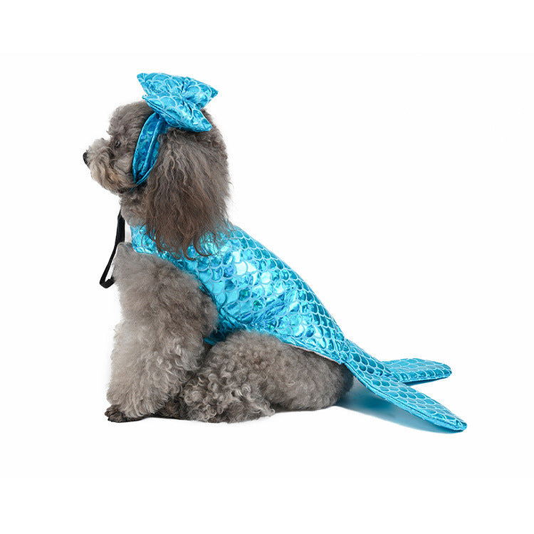 Mermaid Accessories Small Dog Cat Dog Clothes