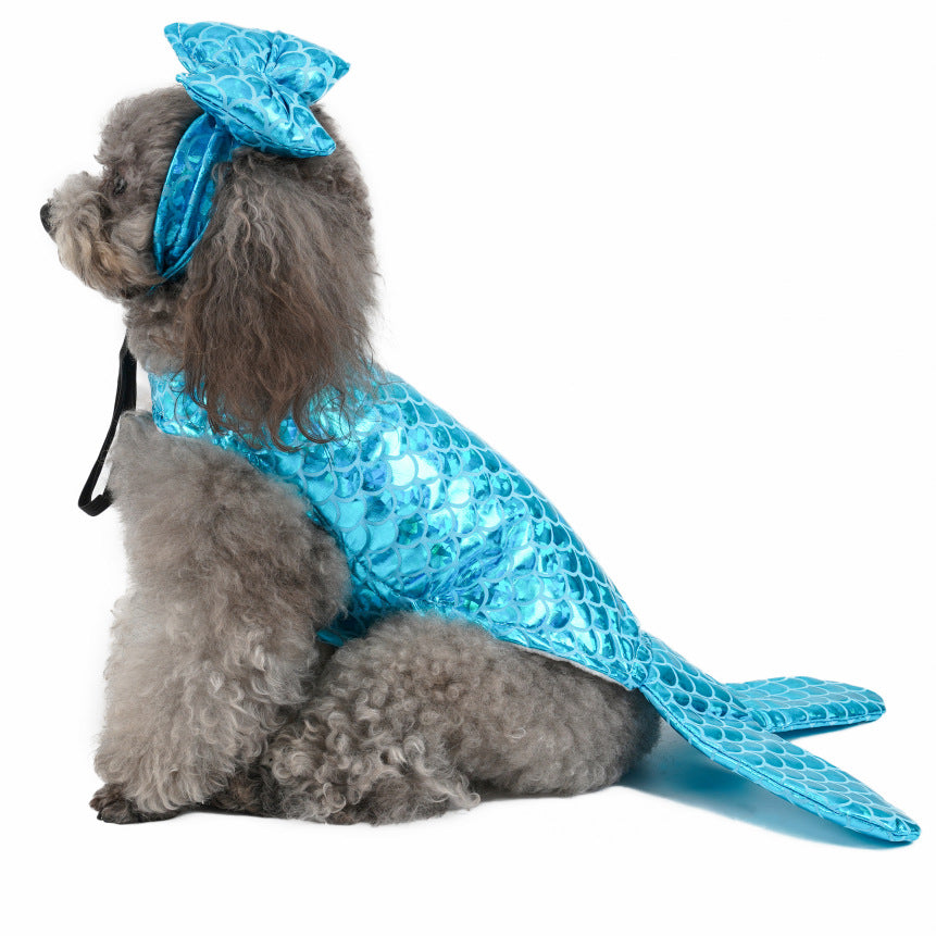 Mermaid Accessories Small Dog Cat Dog Clothes